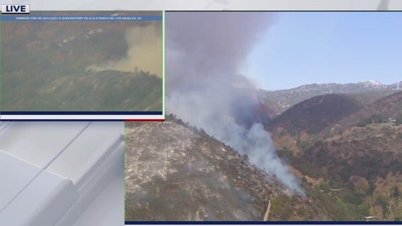 Palisades fire spreads