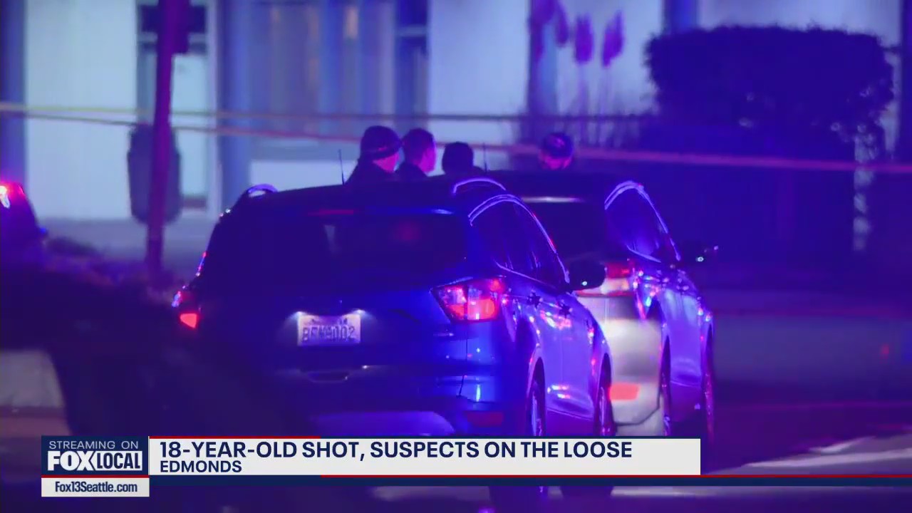 18-year-old shot by multiple suspects in Edmonds | FOX 13 Seattle