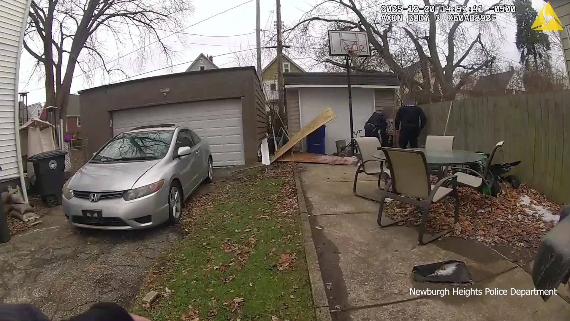 Bodycam footage: Three children steal car, crash Into home after watching YouTube videos