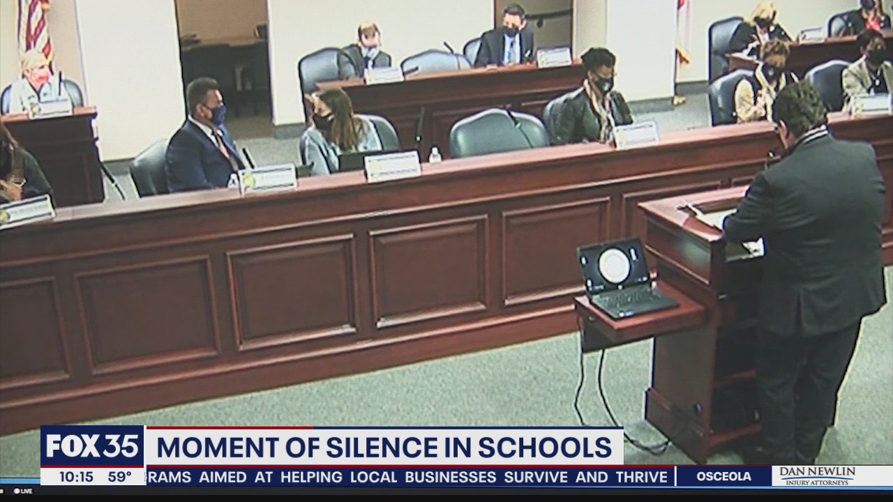 Florida lawmakers pushing moment of silence