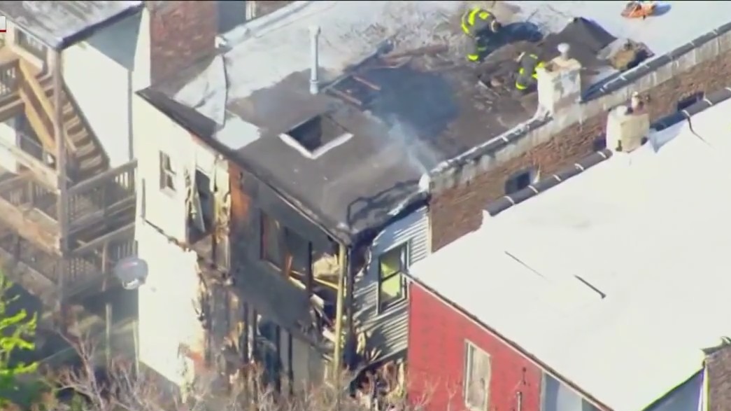 Fire erupts at residence on Chicago's South Side