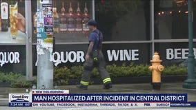 Man sent to hospital after Central District incident