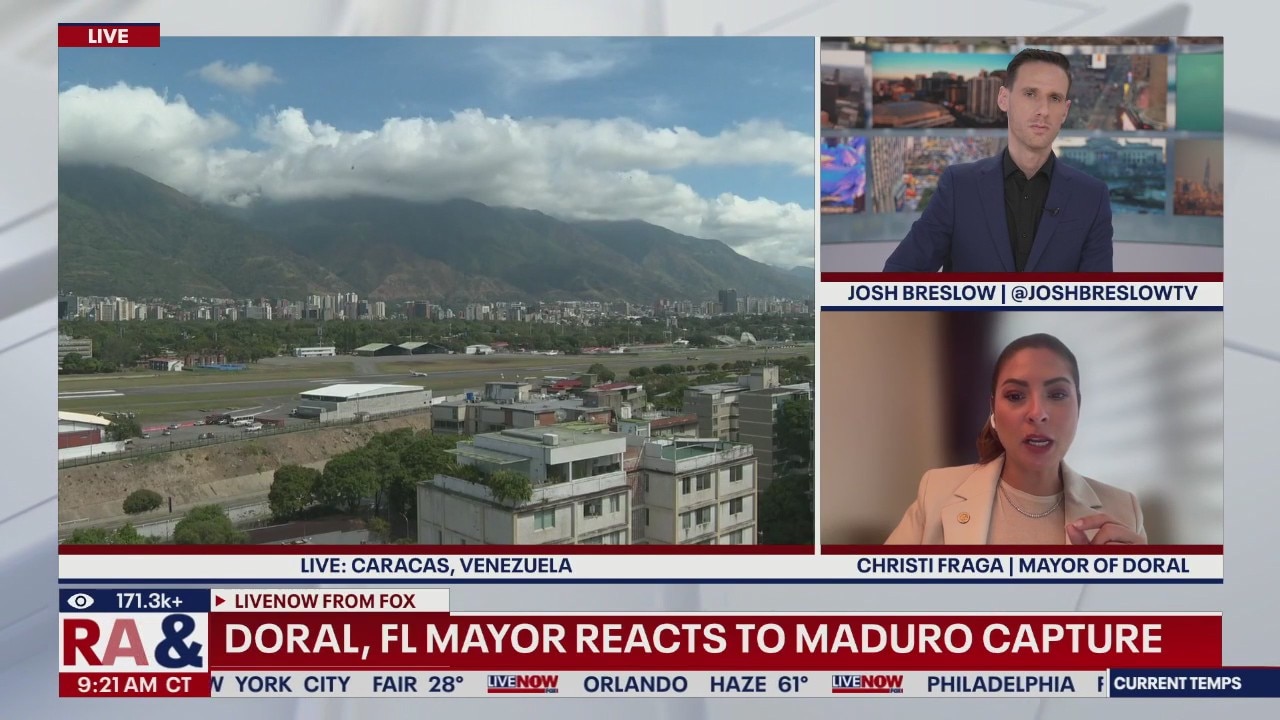 Florida mayor reacts to Nicolas Maduro arrest