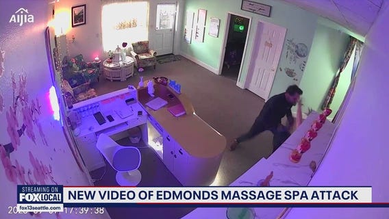 Bodycam and surveillance footage reveal chaos during Edmonds, WA spa assault