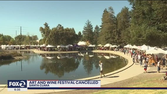 Santa Clara Art and Wine Festival cancelled