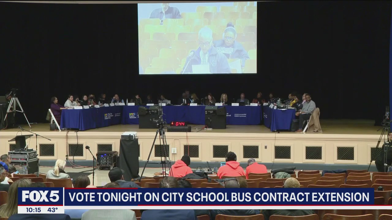 NYC expected to decide tonight on school bus deal that could impact thousands of families