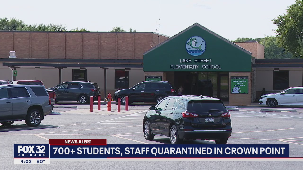 More than 700 students, staff quarantined in Crown Point
