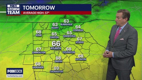 Weekend weather forecast