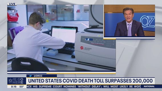 United States death toll passes 200,000