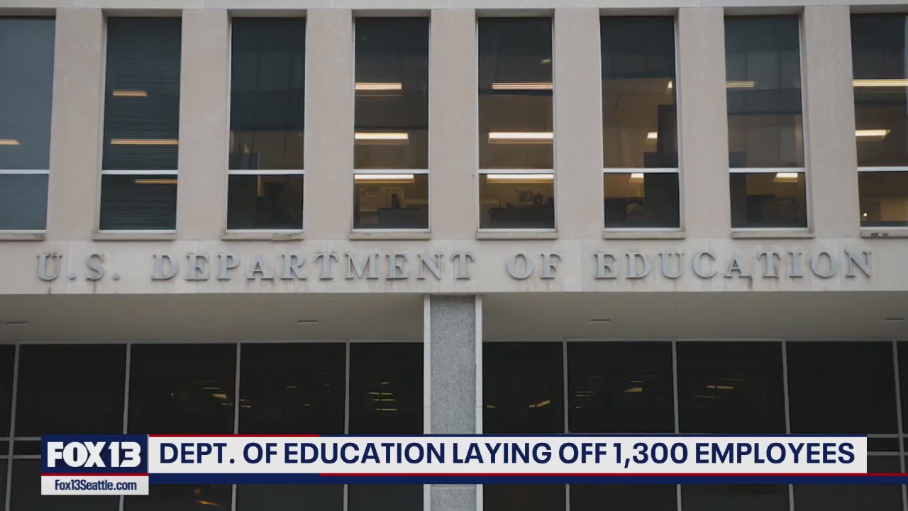 Dept. of Education laying off 1,300 employees