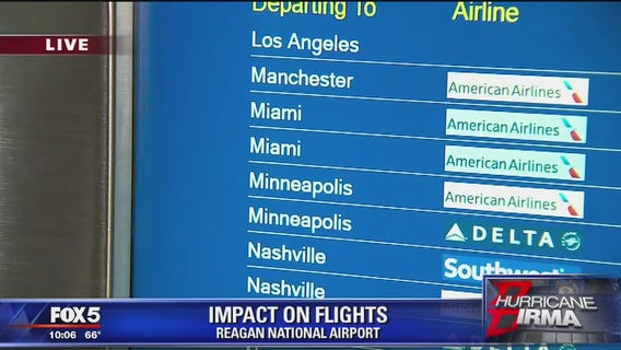 Residents scrambling to find flights out of Florida as Irma approaches