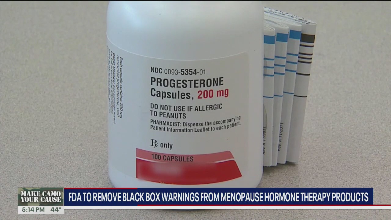 FDA removes black box warning from menopause hormone therapies: What this will mean