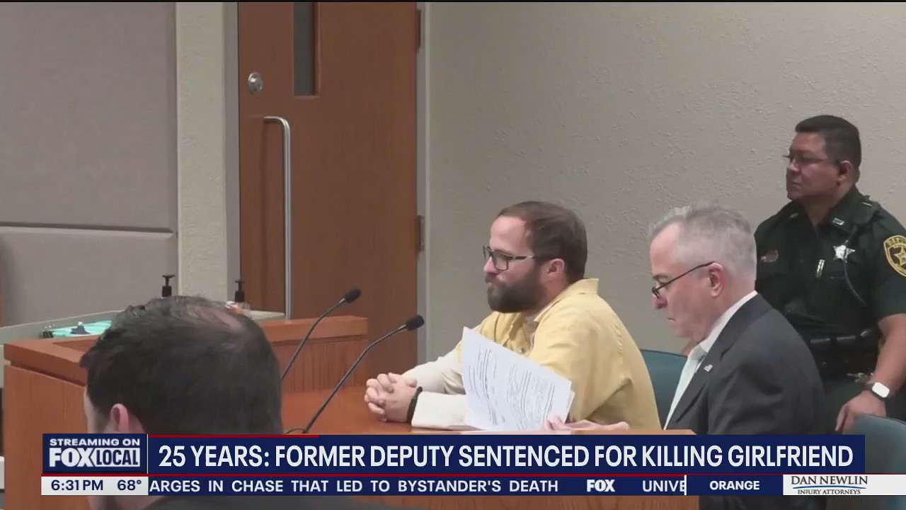 Former deputy sentenced in 2023 shooting death of girlfriend