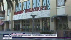 Some Bay Area movie theaters reopening today