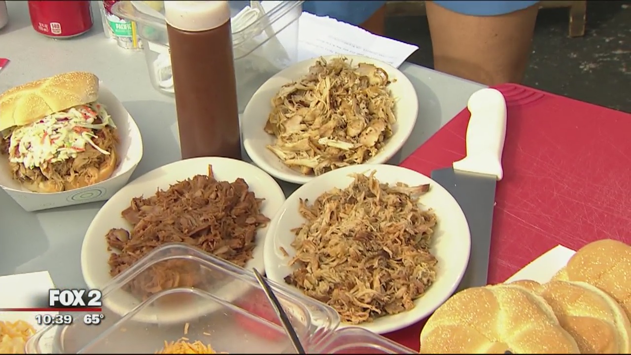 Wixom street holding block party