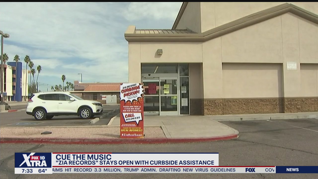 Valley record store stays open, with curbside assistance