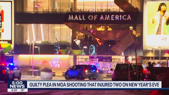 Guilty plea in Mall of America shooting that injured 2 on New Year's