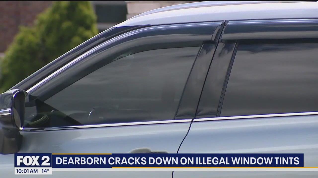 Dearborn police intensify crackdown on illegal tinted windows
