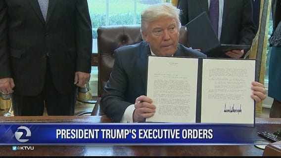 Trump takes action on immigration, wall