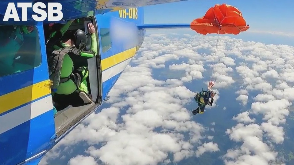 Man sucked out of plane, left dangling mid-air