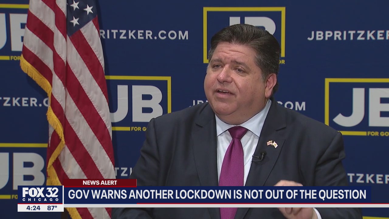 Pritzker warns another lockdown is not out of the question