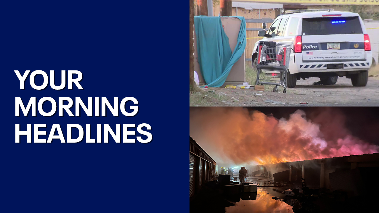 Storage facility fire in North Phoenix | Morning Headlines Feb. 26