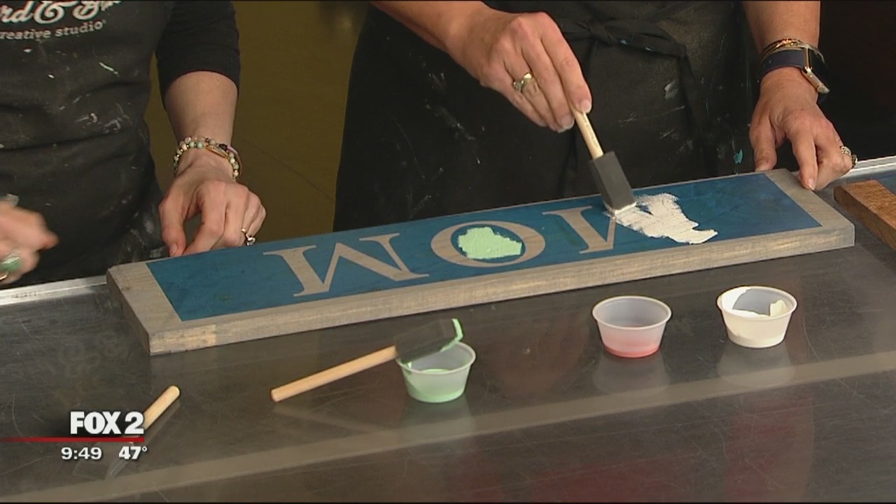 DIY gift idea for Mother's Day from Board & Brush