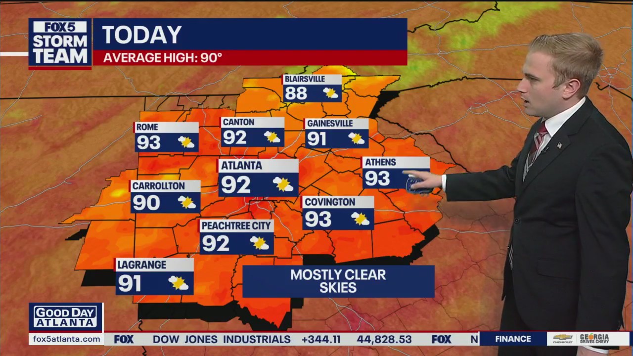 Alex's Saturday Morning Weather Forecast