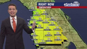 Tampa weather | Cool temperatures overnight