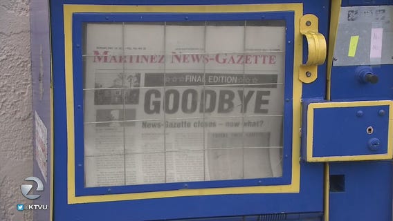 Martinez News-Gazette says Goodbye