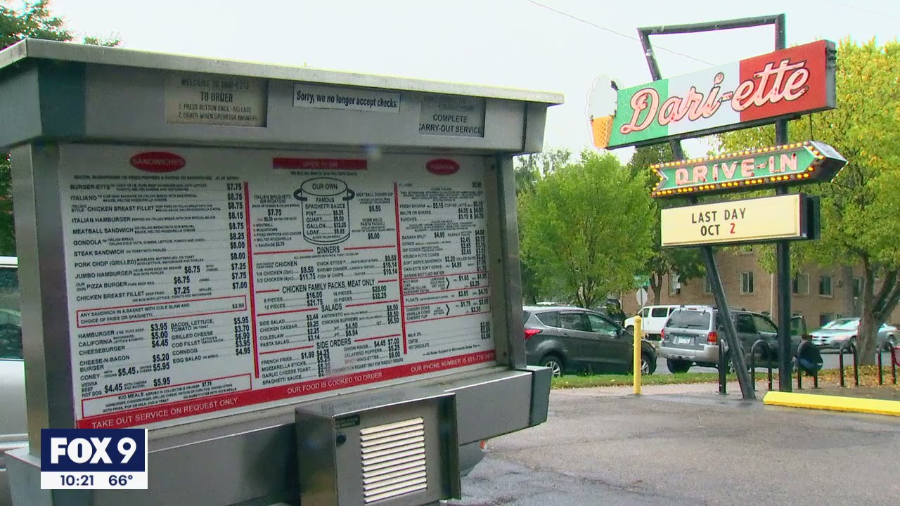 After 70 years in business, St. Paul's Dari-Ette Drive-In closes