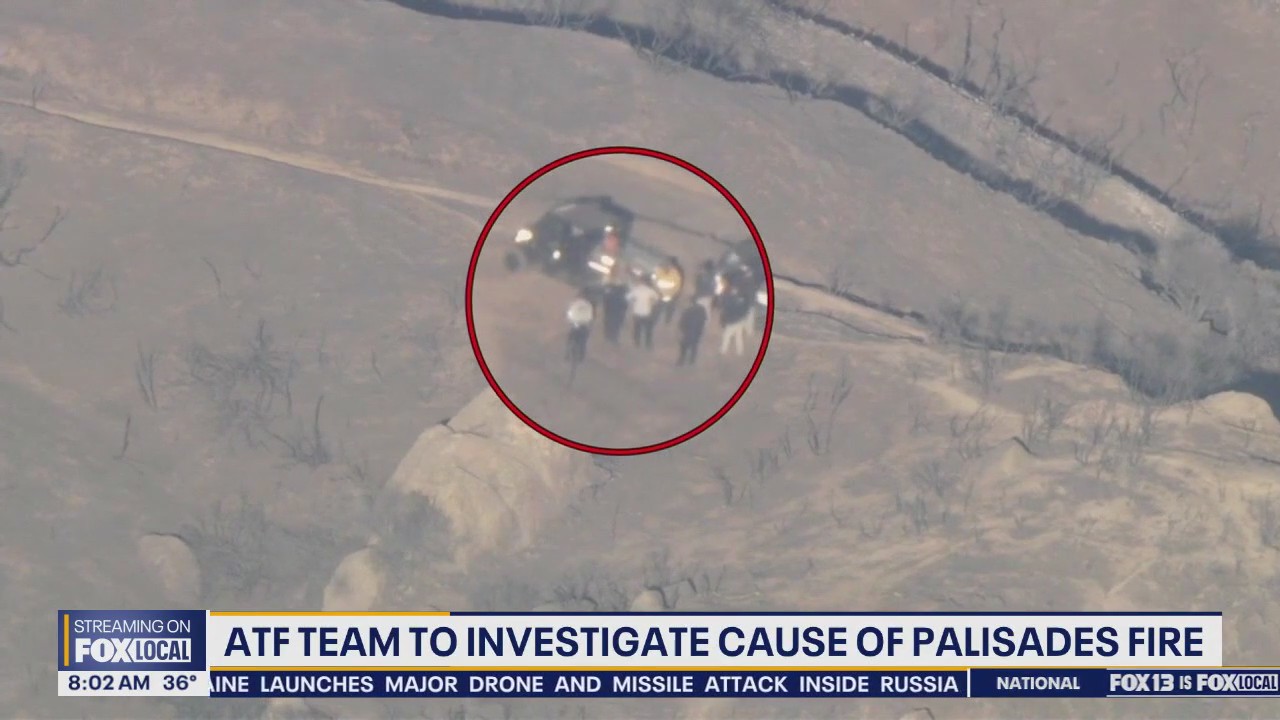 Team investigates the cause of the Palisades Fire in CA