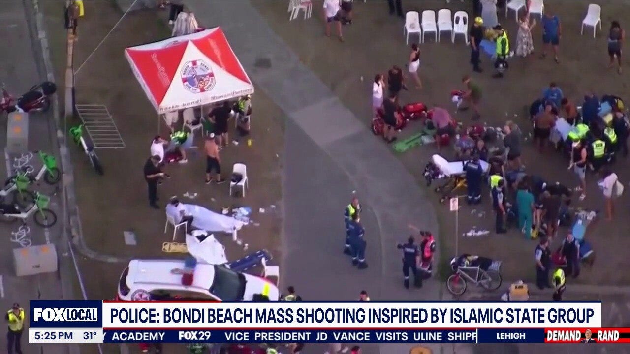 Bondi Beach mass shooting inspired by Islamic state group, officials say