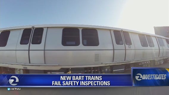 New BART cars fail safety test: 2 Investigates