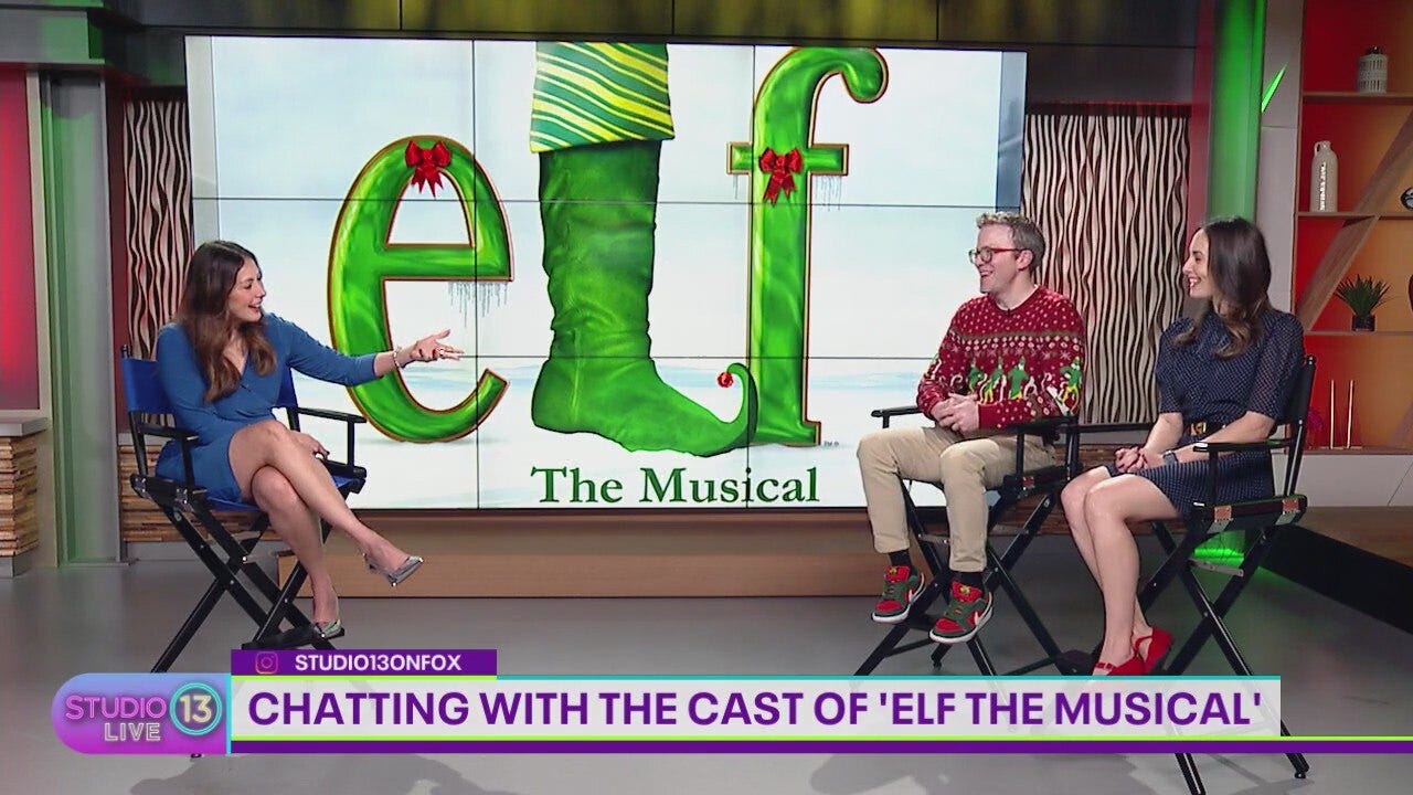 'Elf the Musical' cast stops by Studio 13 Live