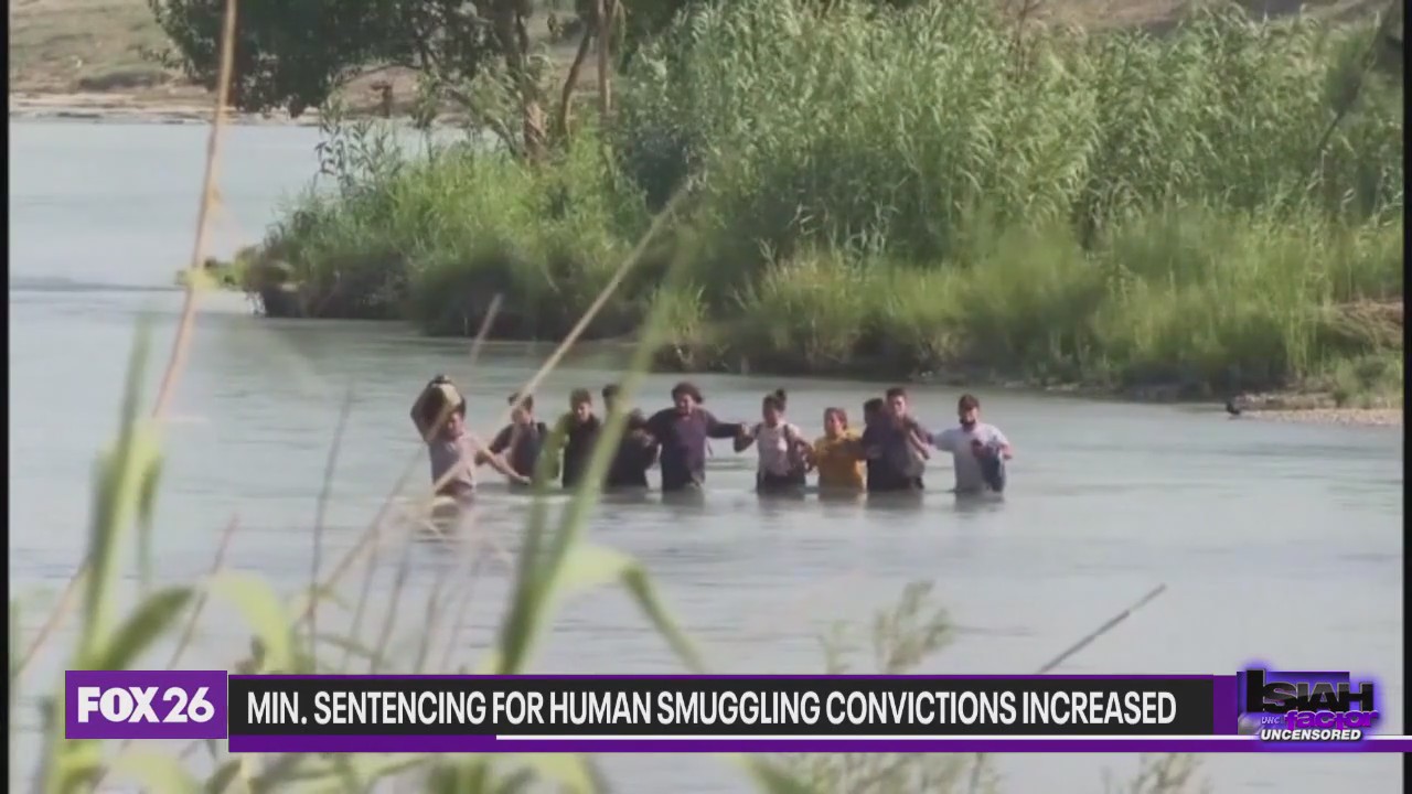 Minimum sentencing for human smuggling convictions increased | FOX 26 ...