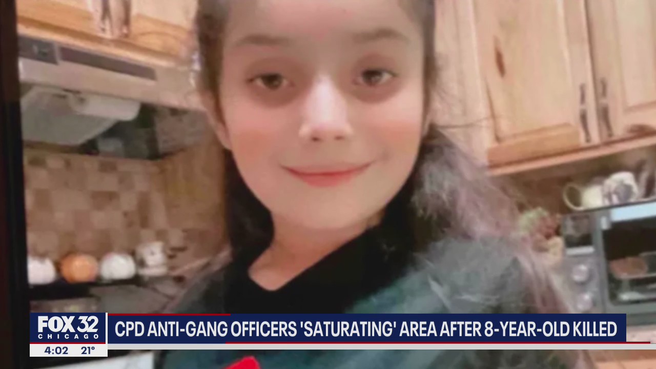 Chicago police anti-gang officers 'saturating' area after 8-year-old killed