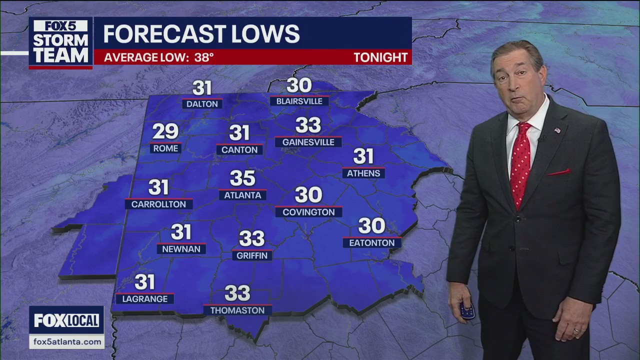 Tuesday evening forecast | FOX 5 Atlanta