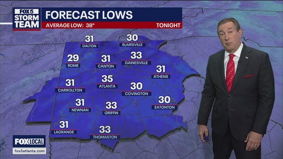 Tuesday evening forecast