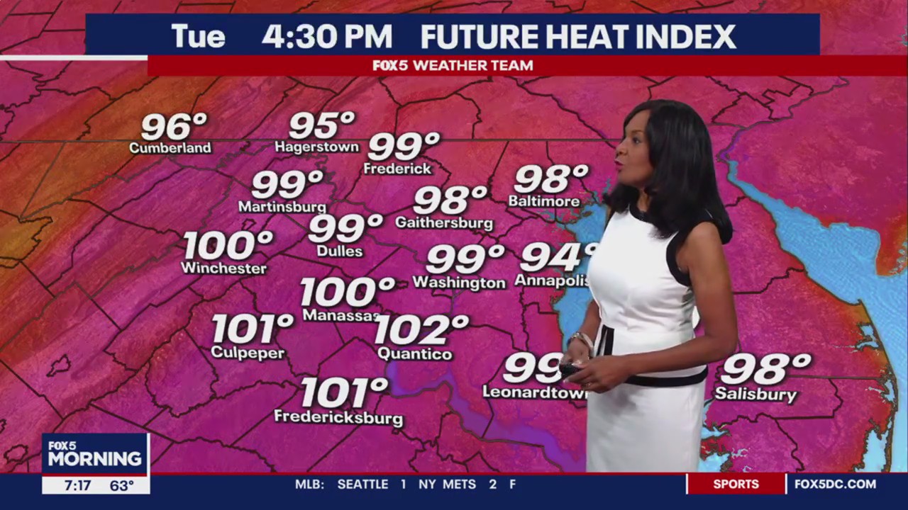 FOX 5: 7-day weather forecast