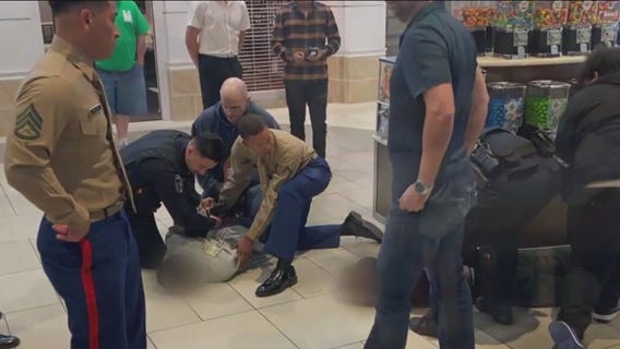 Marine recruiters take down smash-and-grab suspects