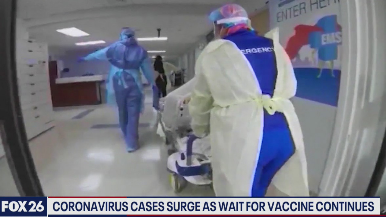 COVID-19  numbers continue to surge in early December