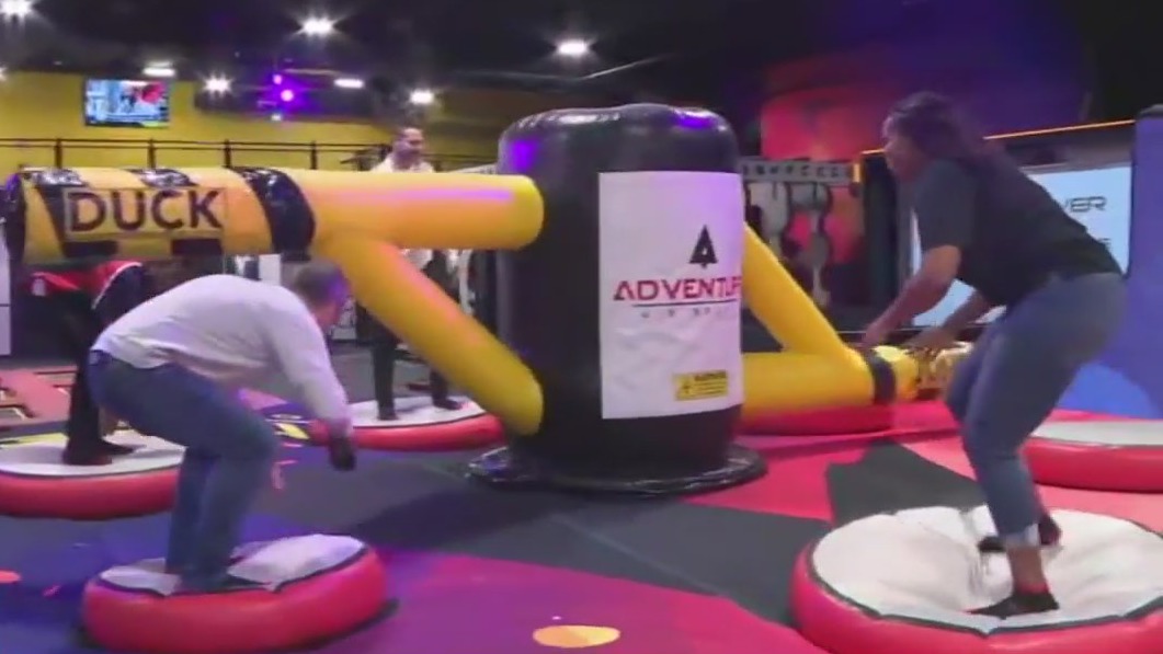 Bouncy fun at  Adventure Air Sports