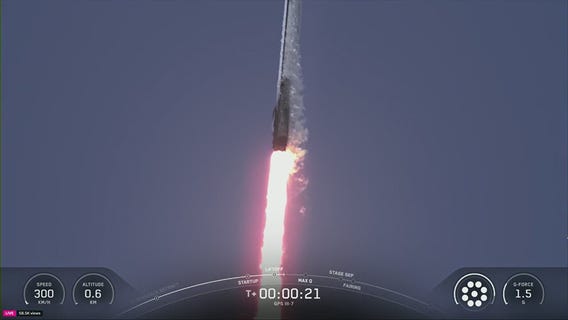 SpaceX Falcon 9 launches GPS III-7 mission