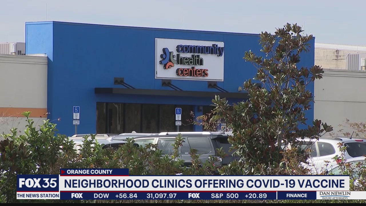 Neighborhood clinics offering coronavirus vaccine
