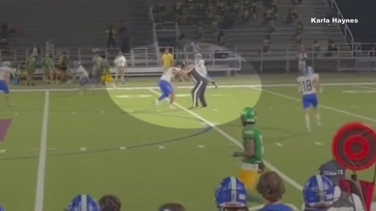 Across America: High school football referee confrontation
