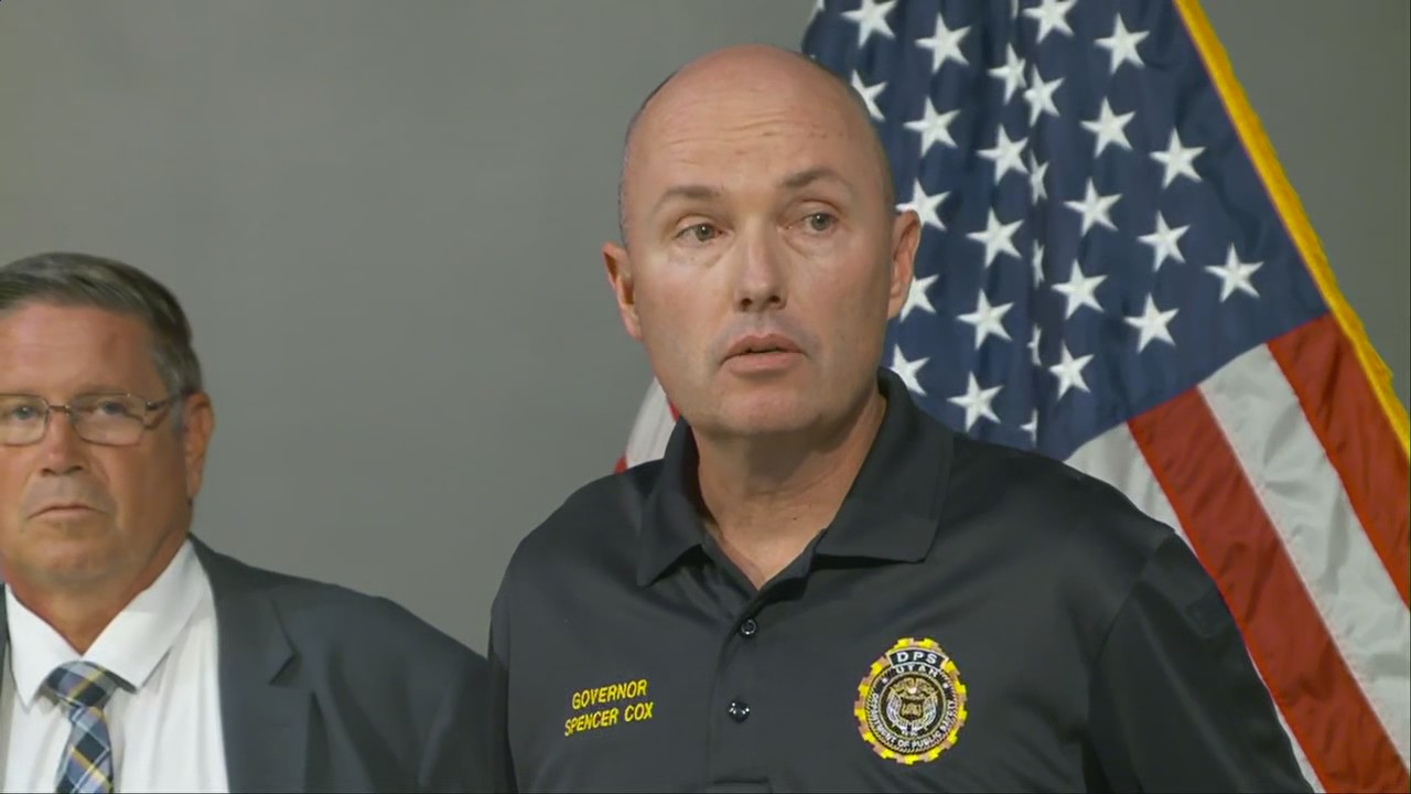 Utah Governor: This is a political assassination | NEWS CONFERENCE