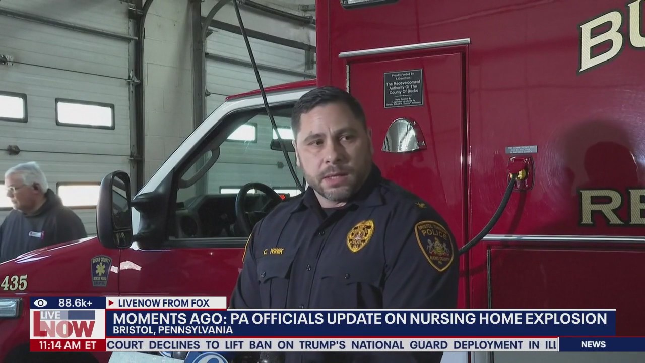 PA officials update on nursing home explosion