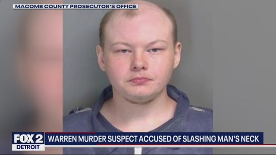 Warren man charged with murder cut victim's throat