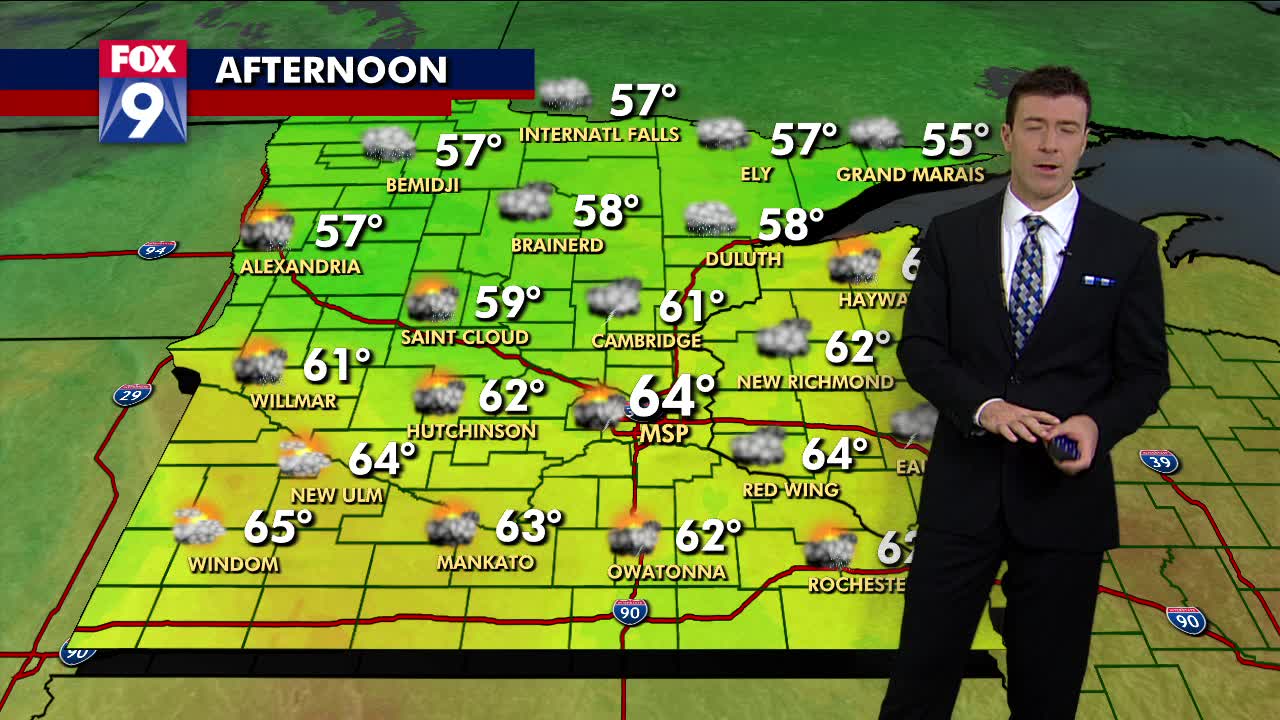 Wednesday's forecast: Rain through most of the day